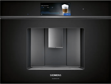 Fuldautomatisk indbygningskaffemaskine 2,4l vandtank - Siemens iQ700 - CT918L1B0